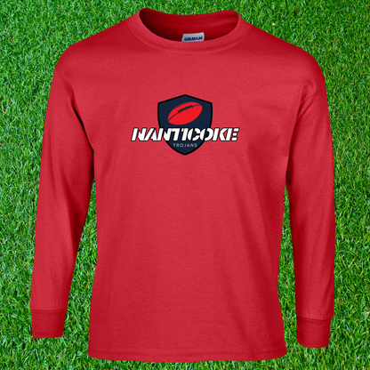 Nanticoke Trojans Simple Shield Long Sleeve