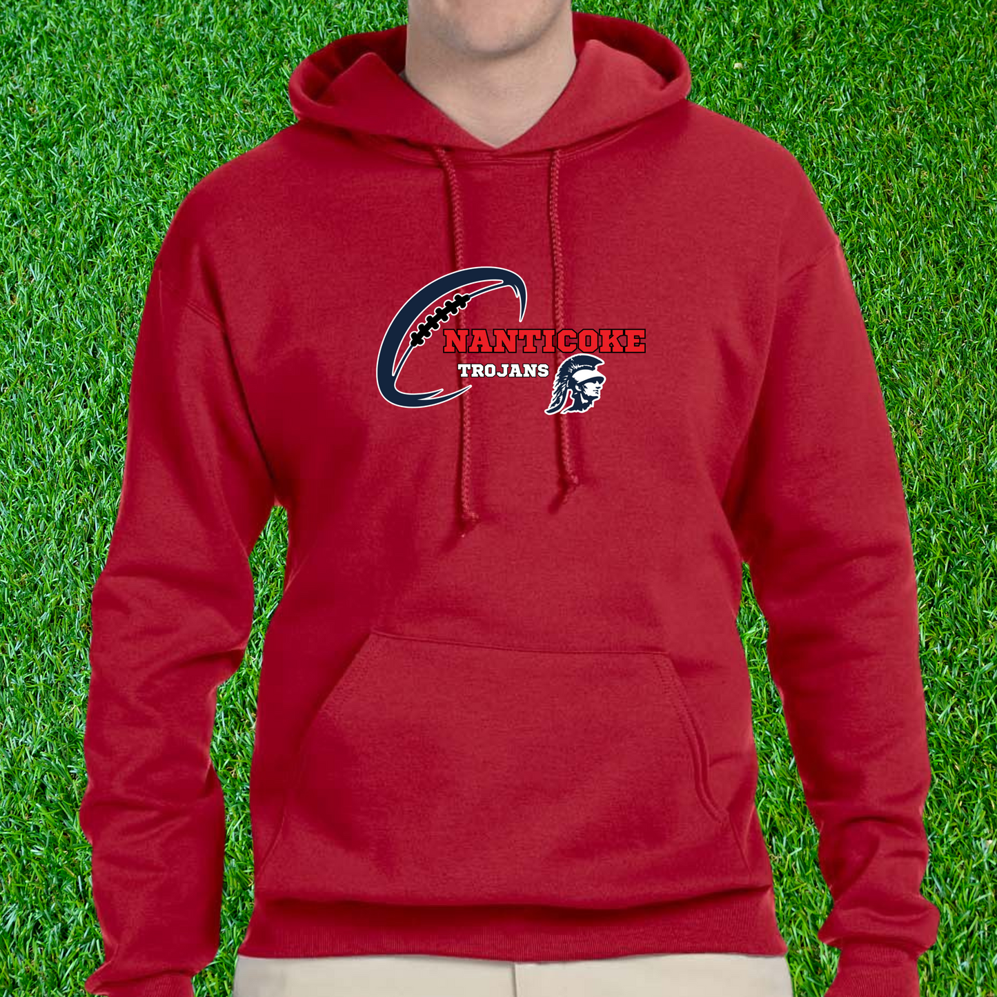 Nanticoke Trojans Banner Hoodie