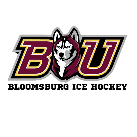 Bloomsburg Ice Hockey Decal
