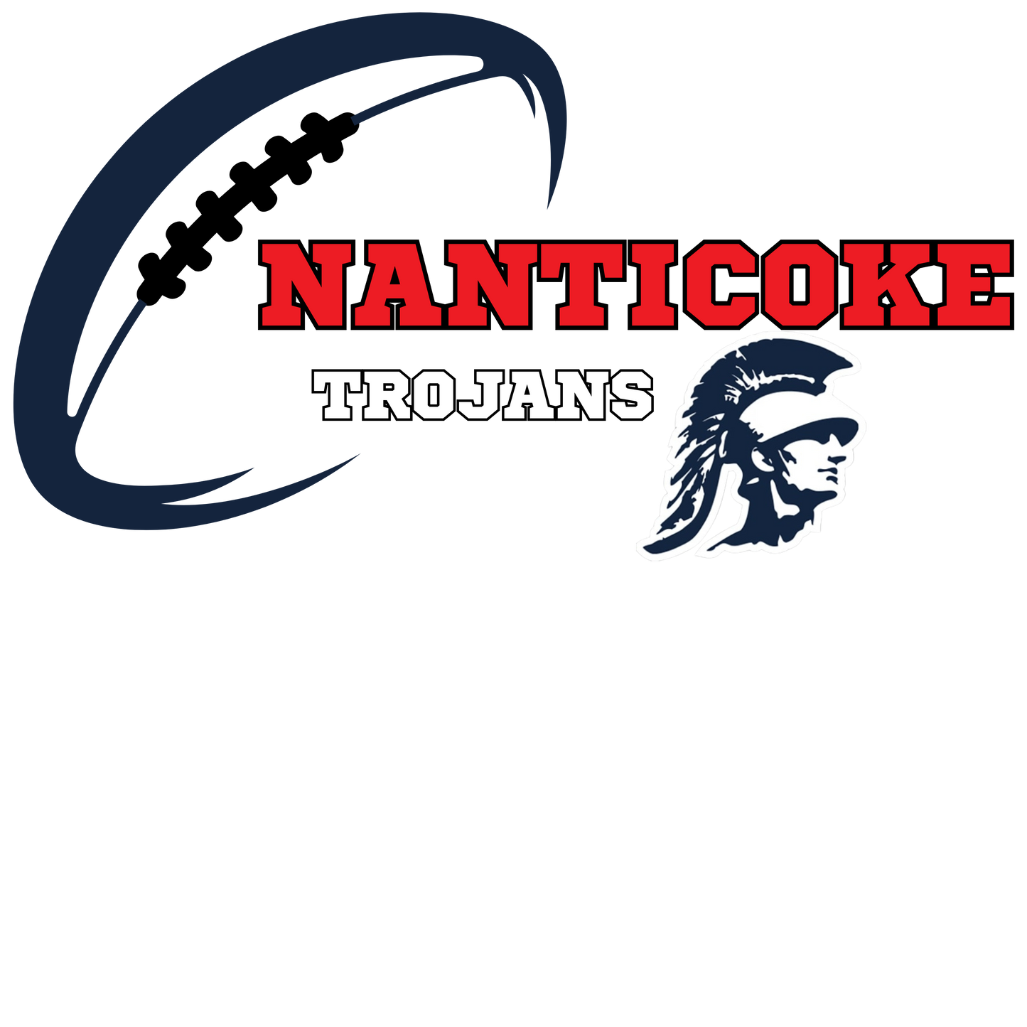 Nanticoke Trojans Banner Decal