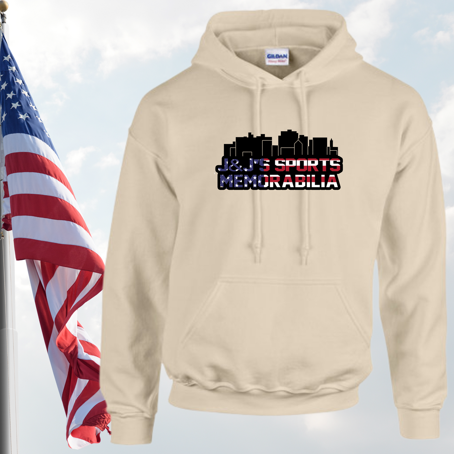 J & J Sports Memorabilia - VA Fundraiser Hoodie