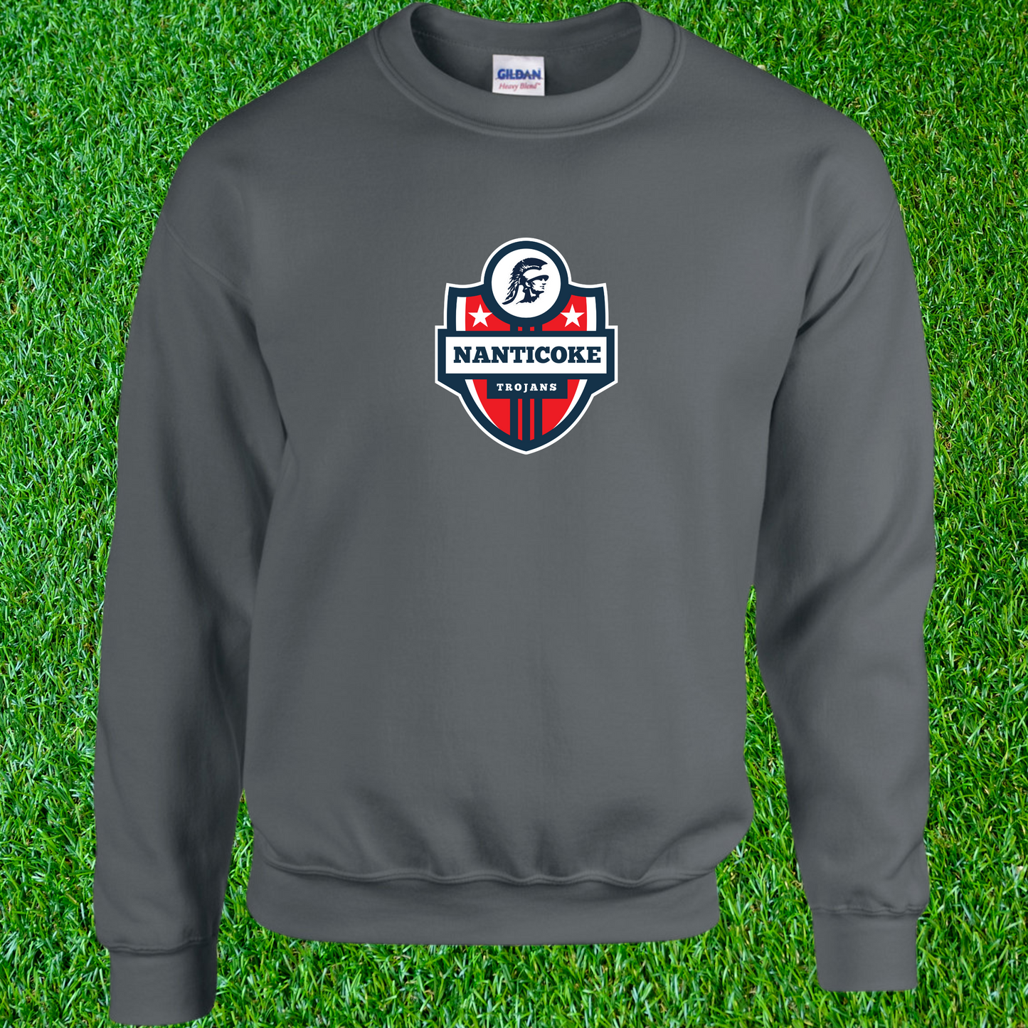 Nanticoke Trojans Crest Crewneck