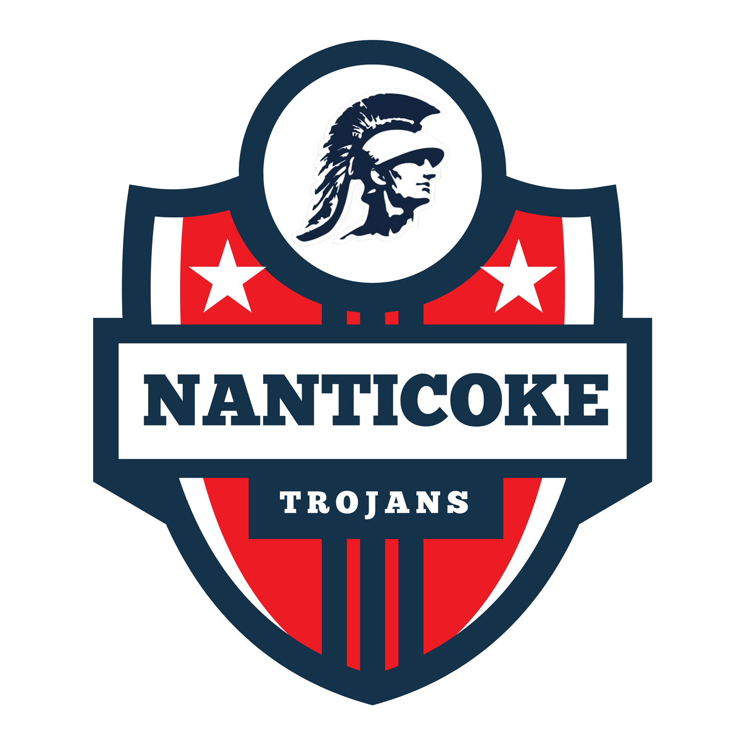 Nanticoke Trojans Crest Decal