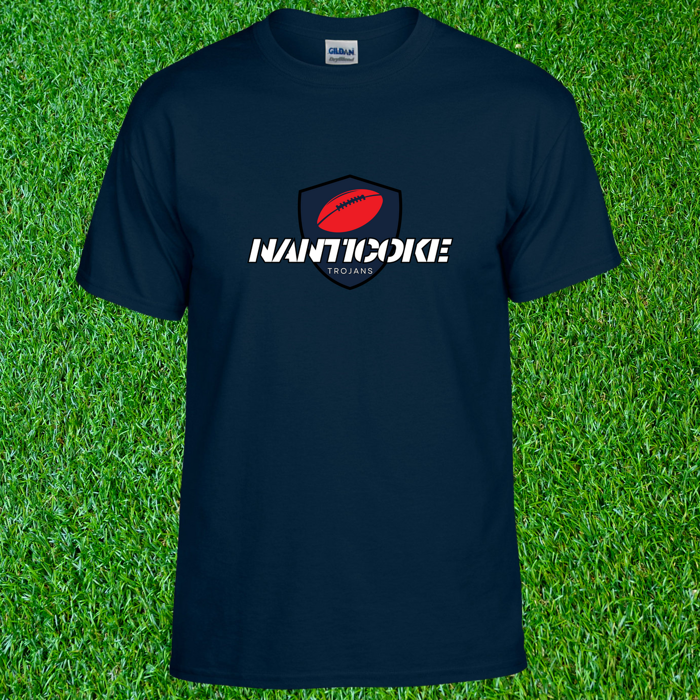 Nanticoke Trojans Simple Shield T-Shirt