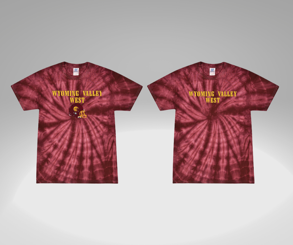 Wyoming Valley West Tie Dye Adult T-Shirt