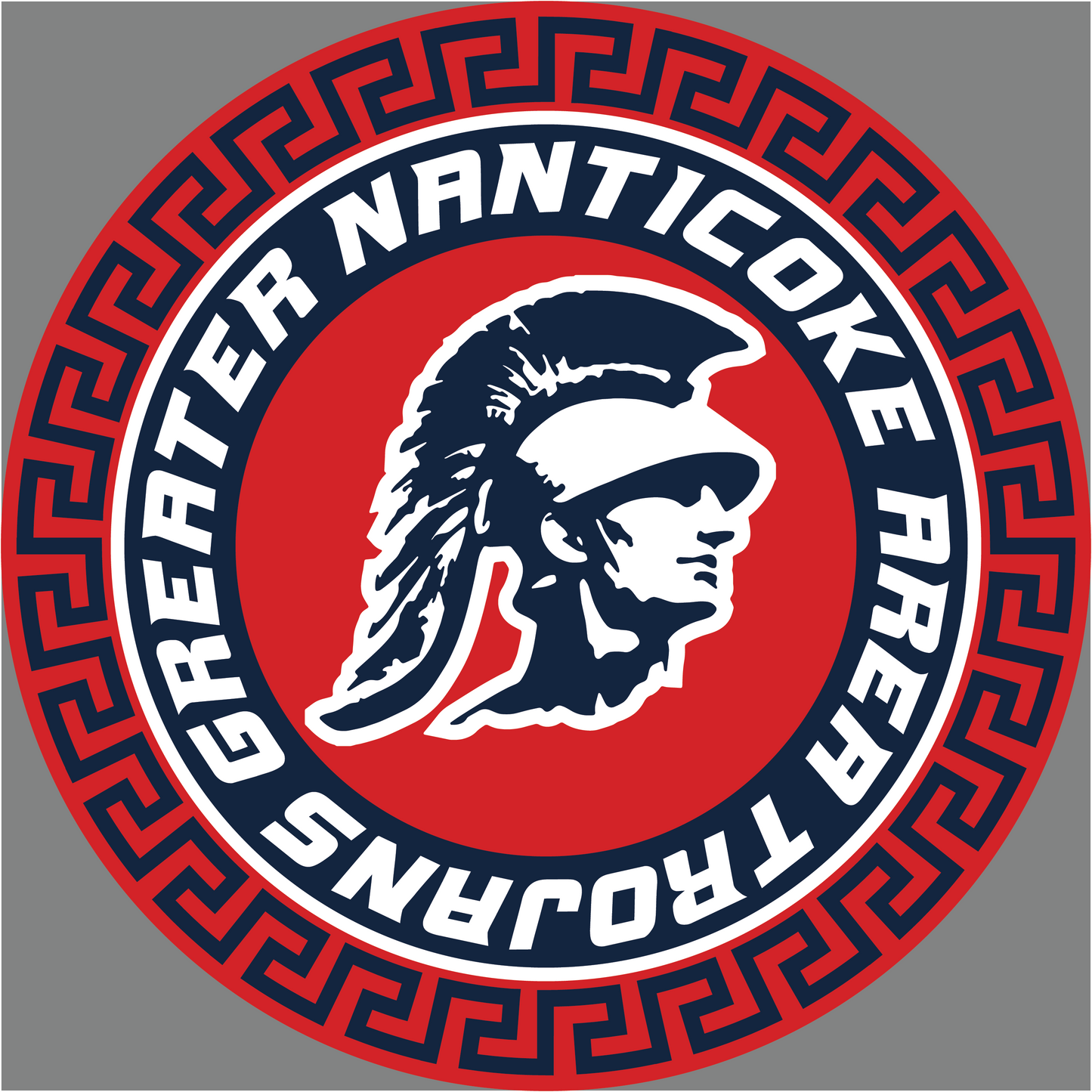 Nanticoke Trojans Shield Decal